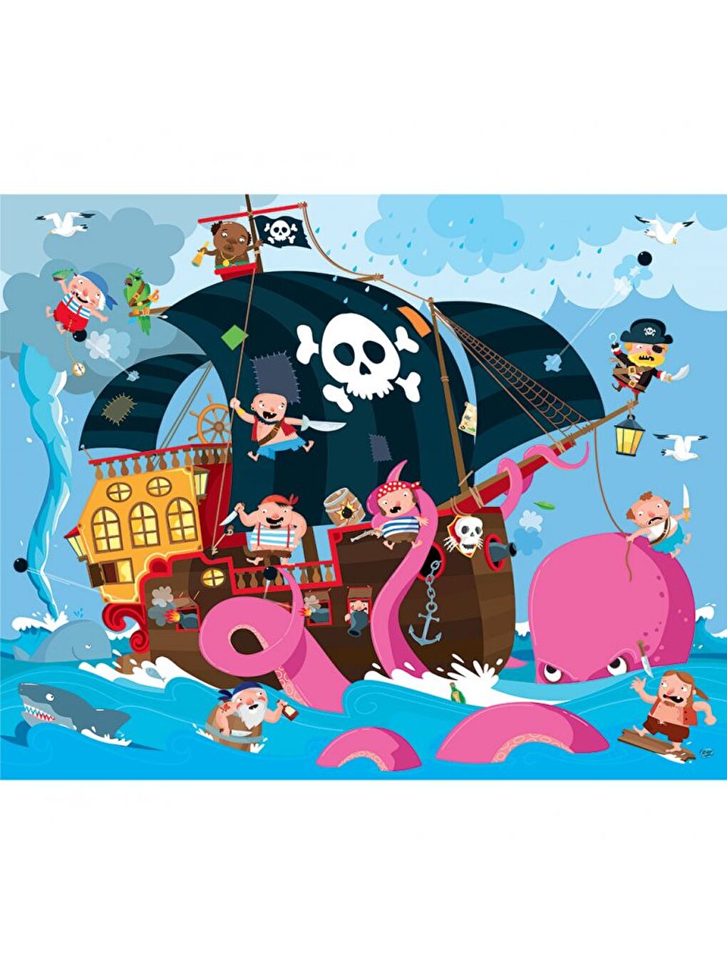 Pirates Giant Puzzle-2