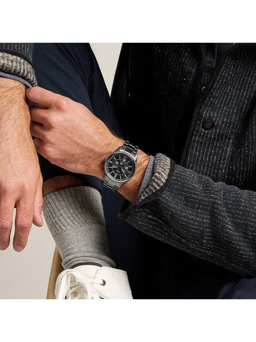 Siyah FFS6136 Erkek Kol Saati-4