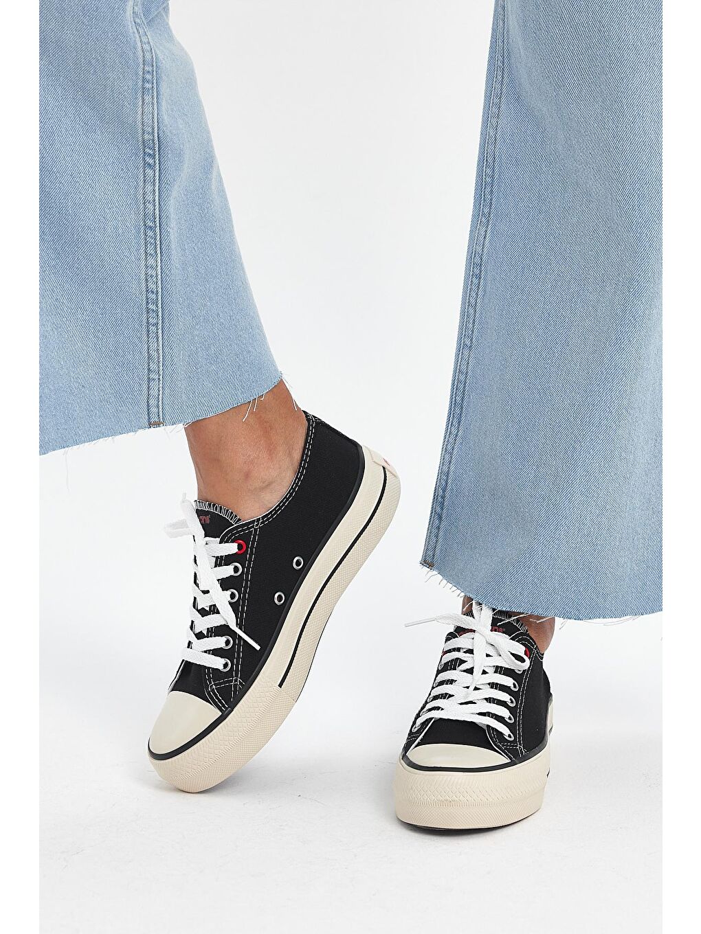 Siyah Kadın Sneaker Spor Ayakkabı 0501