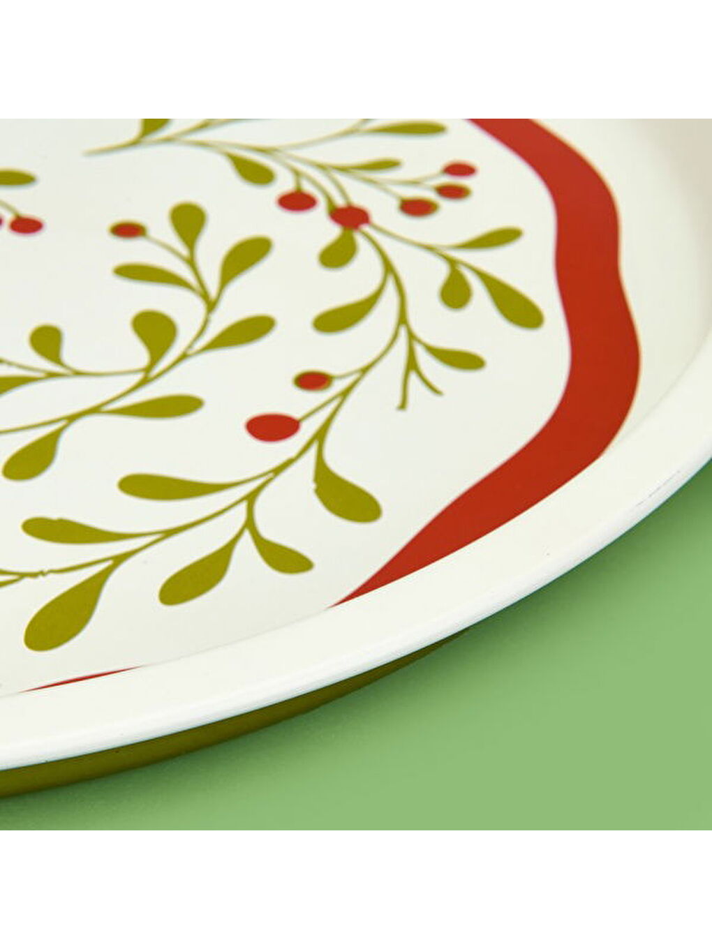 Karışık Kokina Metal Tepsi - Renkli-1