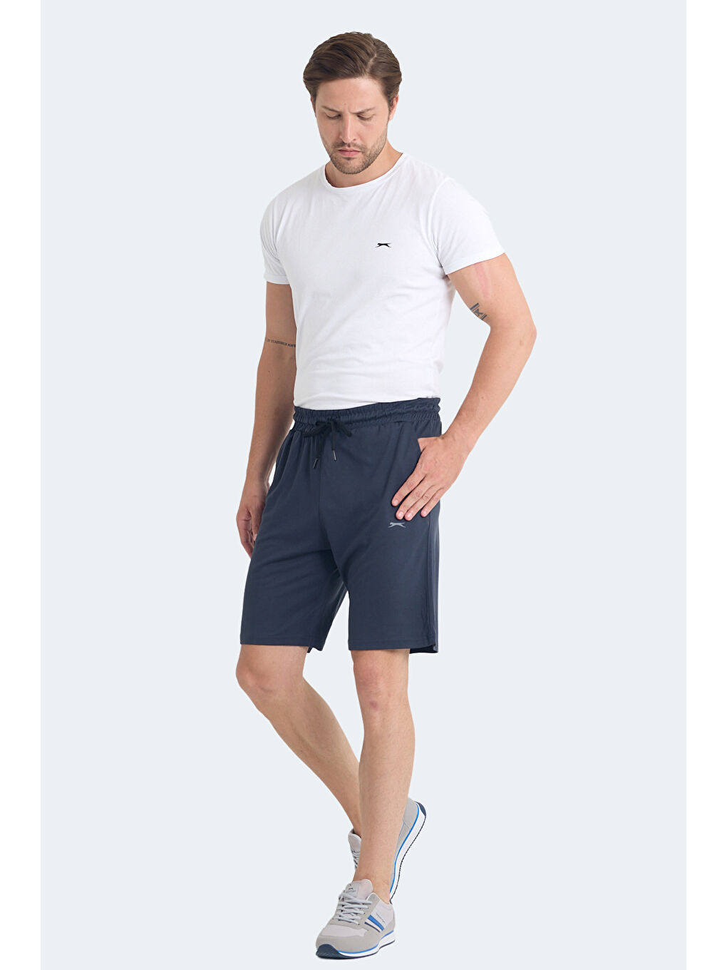 KUSSO IN Erkek Cepli Koyu Gri Şort-6