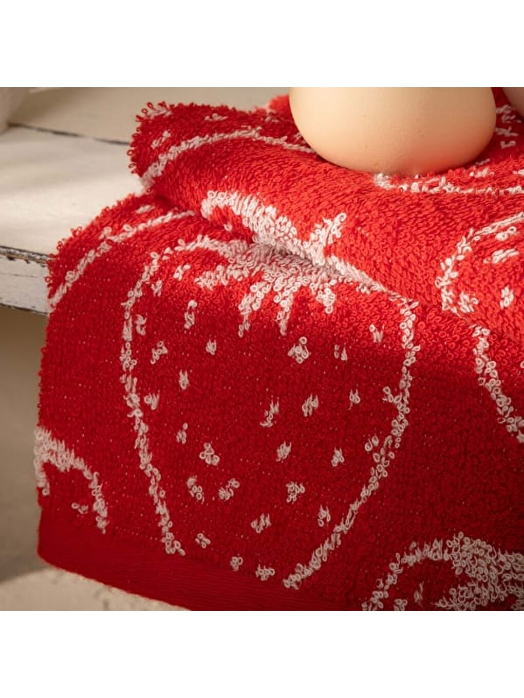Soft Fres Kurulama Bezi - Kırmızı - 40x66 cm-1