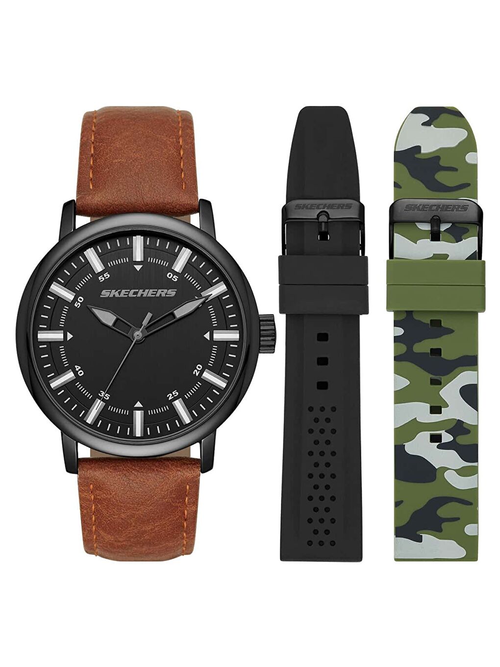 Kahverengi SR9030 Erkek Kol Saati ve Yedek Kordon