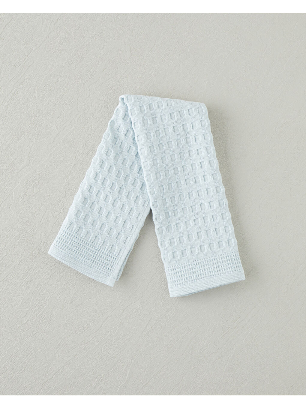 Natural Plaid Pamuk Kurulama Bezi 30x50 cm Mavi-1