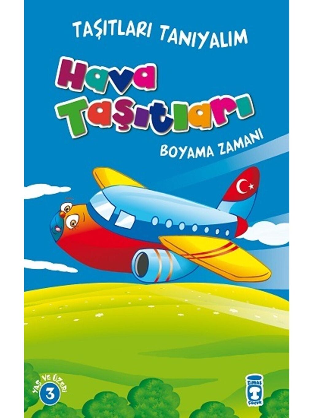 Timaş Çocuk Karışık Asorti Taşıtları Tanıyalım - Hava Taşıtları 3+ Yaş KTP