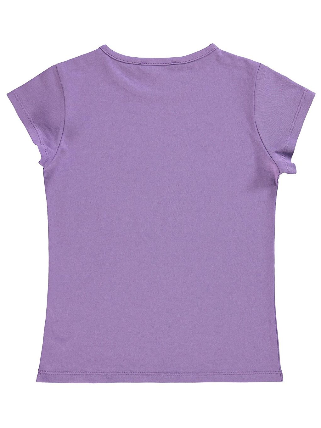 Girls Kız Çocuk Tişört 6-9 Yaş Açık Mor-1