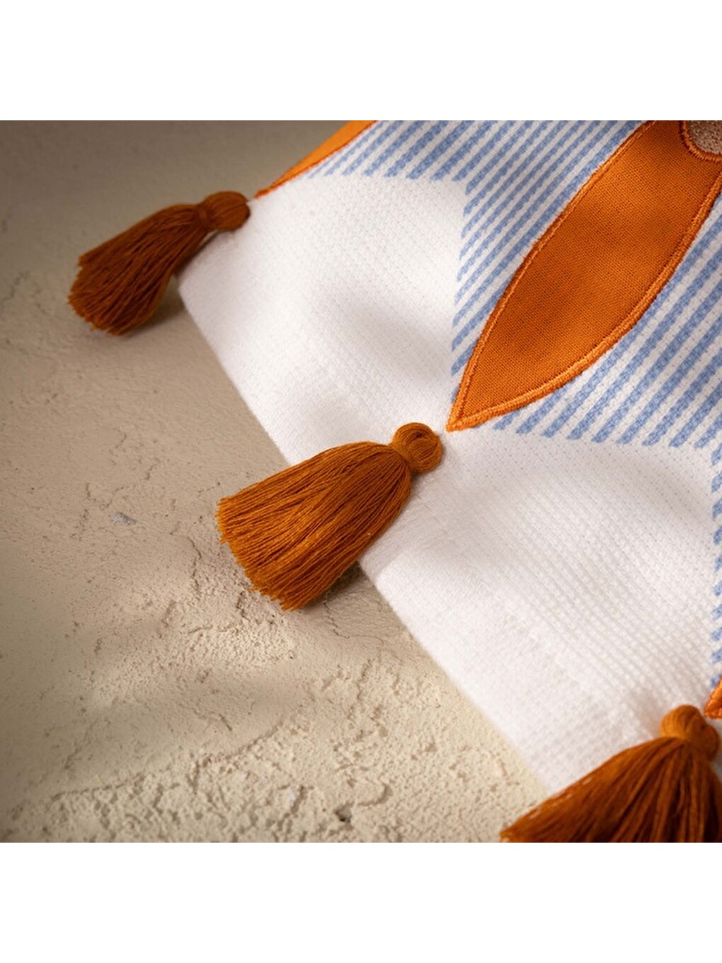 Soft Marli Kurulama Bezi - Mavi - 40x66 Cm-1