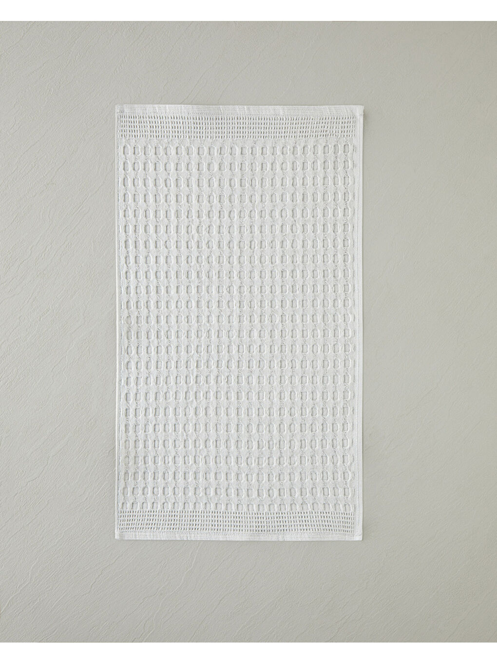 Natural Plaid Pamuk Kurulama Bezi 30x50 cm Antrasit