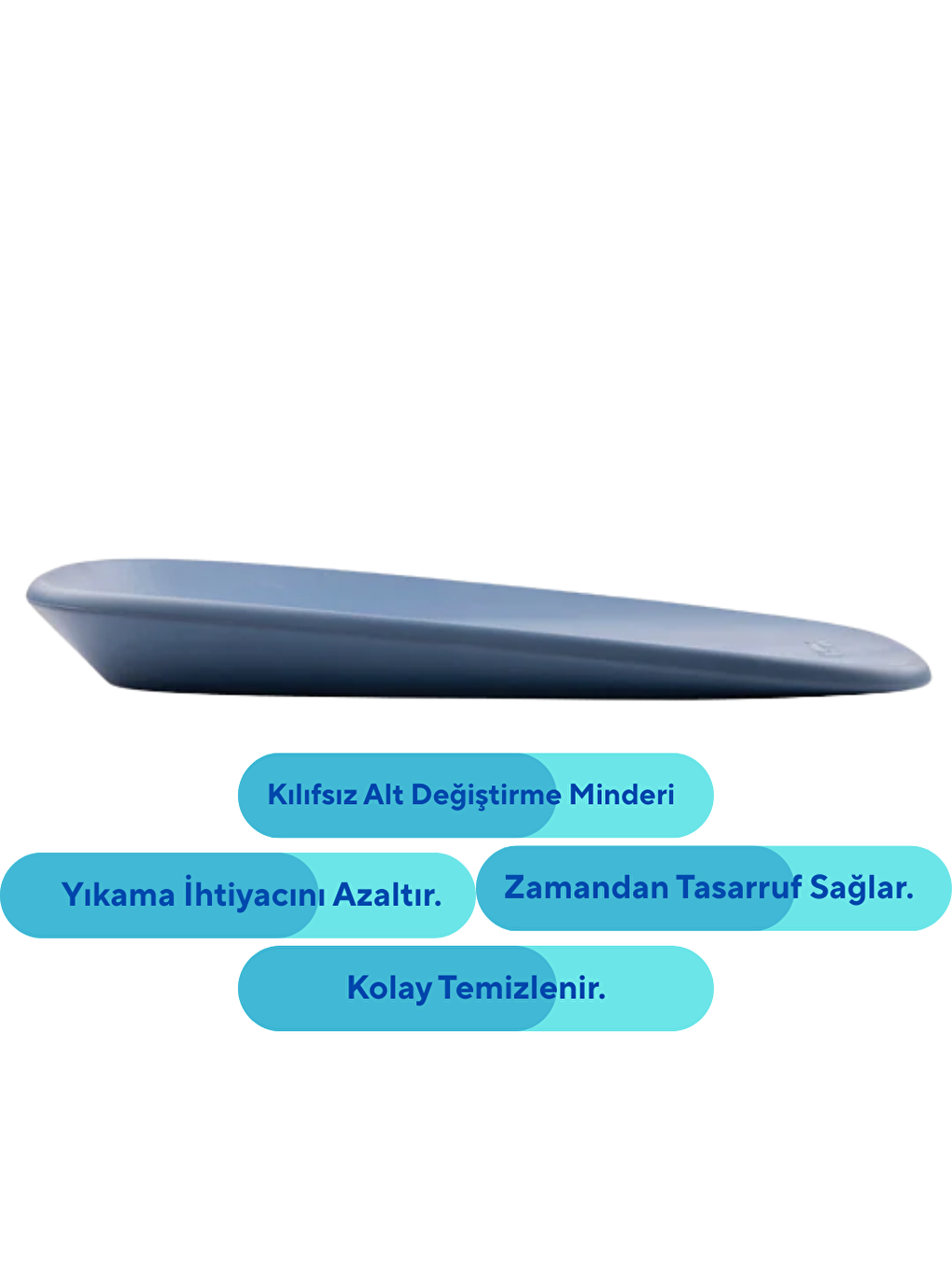Softy Alt Değiştirme Minderi 70x50cm Lacivert-5