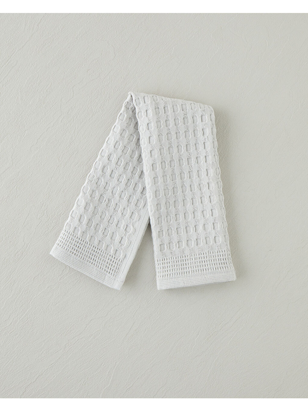 Natural Plaid Pamuk Kurulama Bezi 30x50 cm Antrasit-1