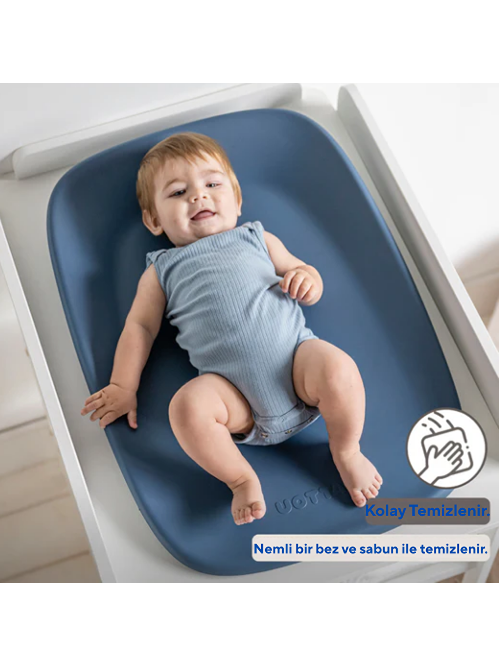 Softy Alt Değiştirme Minderi 70x50cm Lacivert-8