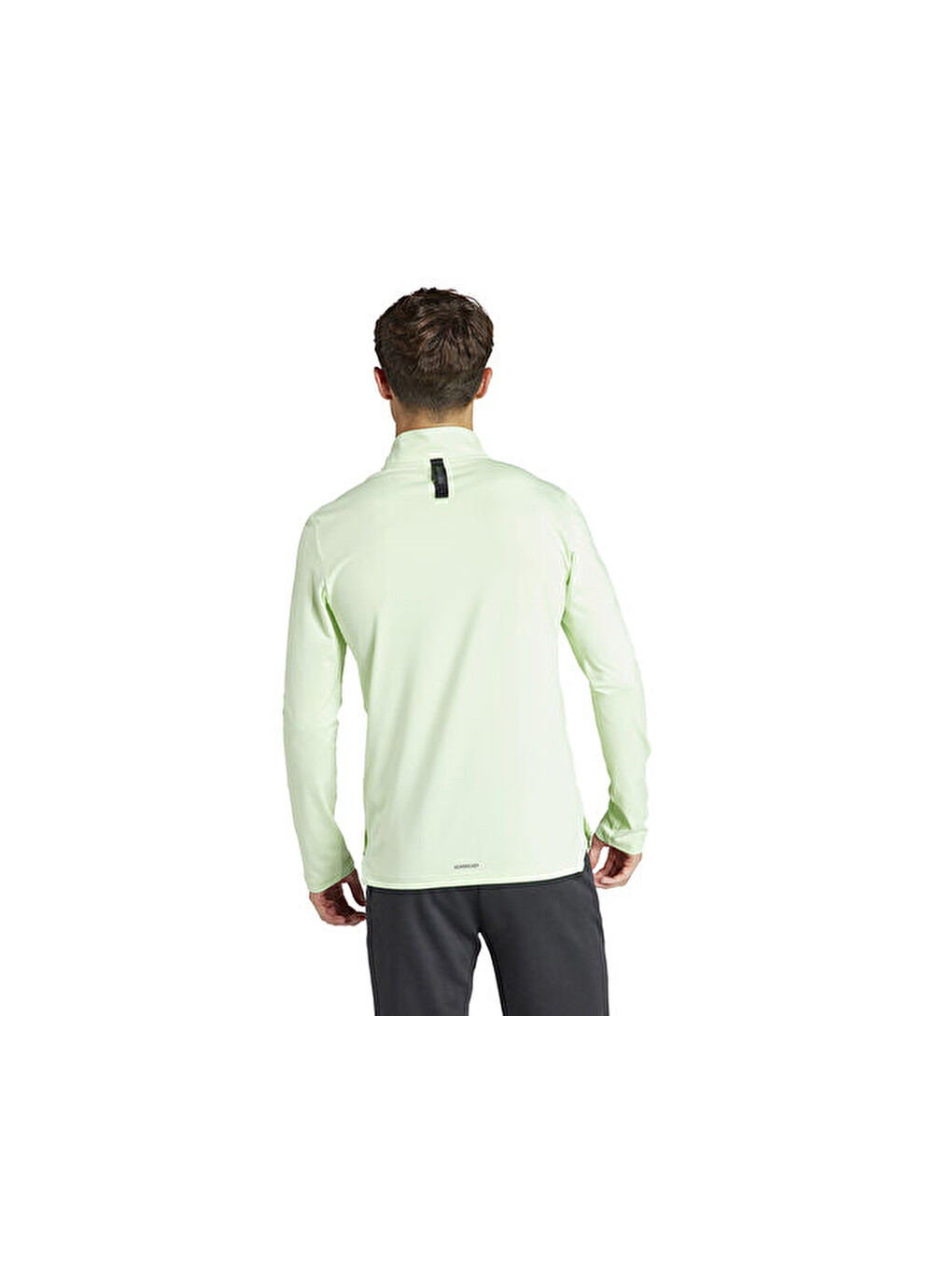 Wo Quarter Zip Erkek Antrenman Sweatshirt Is3803 Yeşil-2