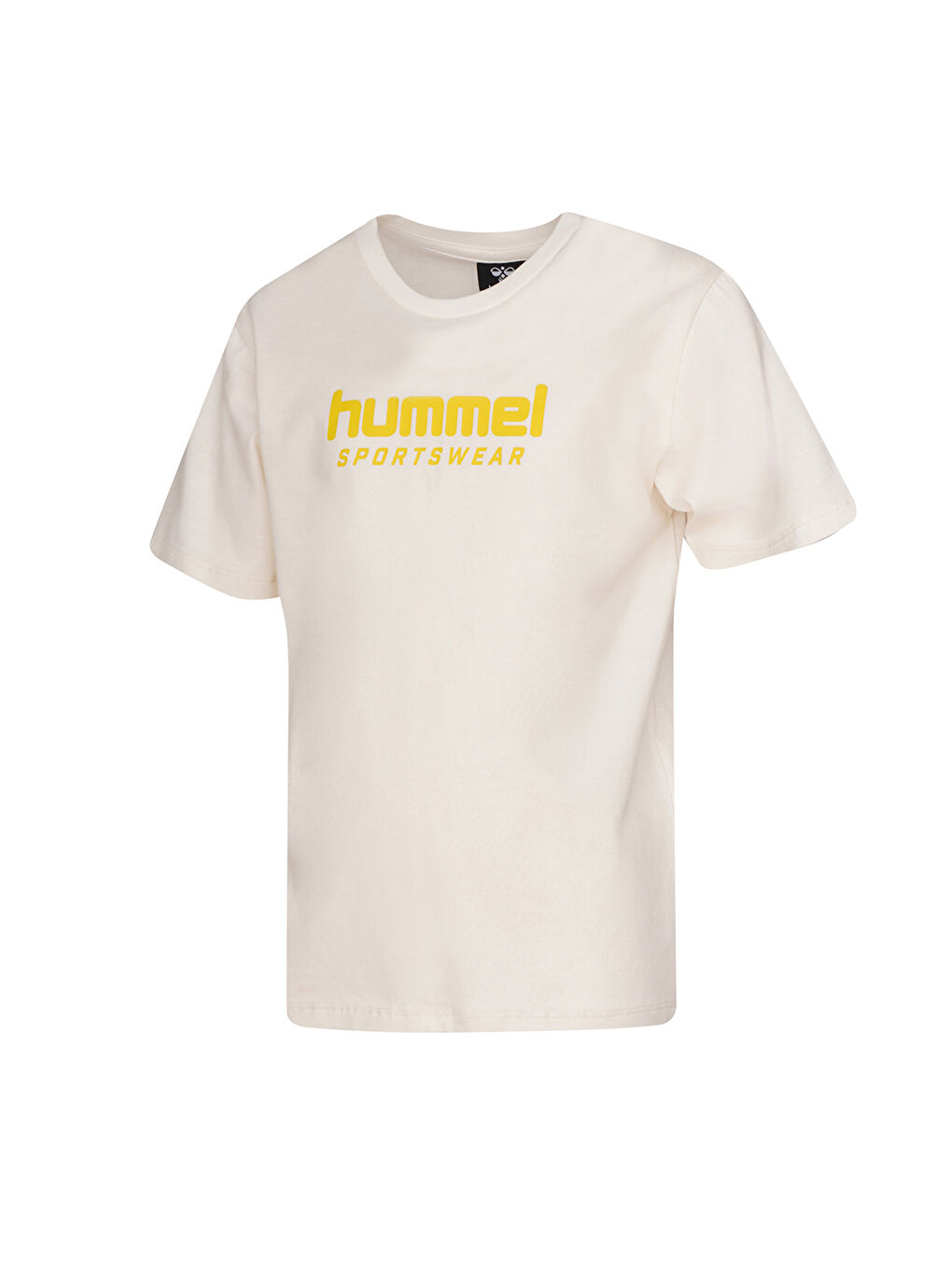 Adellan Erkek Çocuk Ekru Yuvarlak Yaka Tişört-1