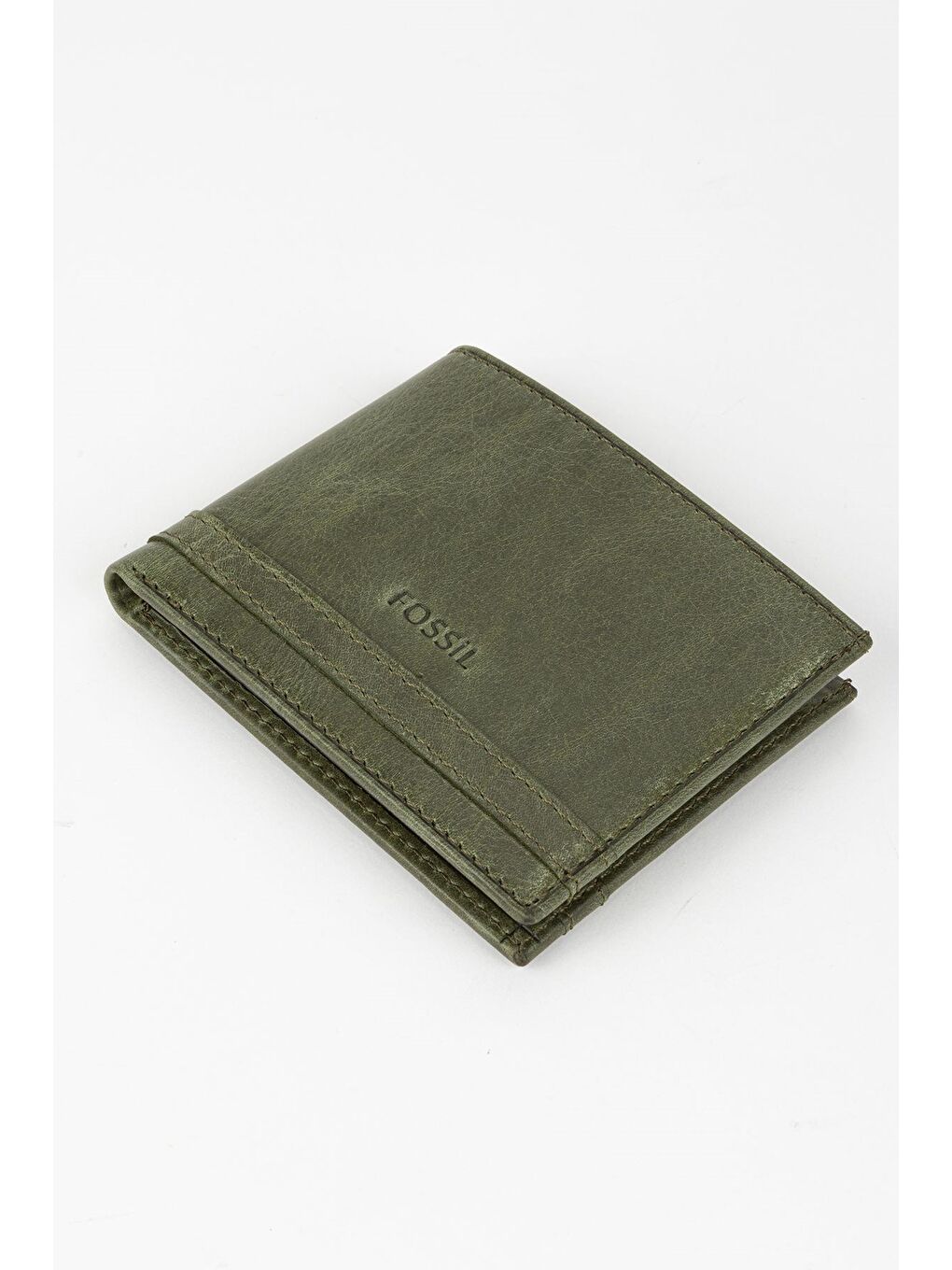 Mor Kutulu Hakiki Deri Kahve Crazy Yatay Erkek Cüzdan El Portföyü-1