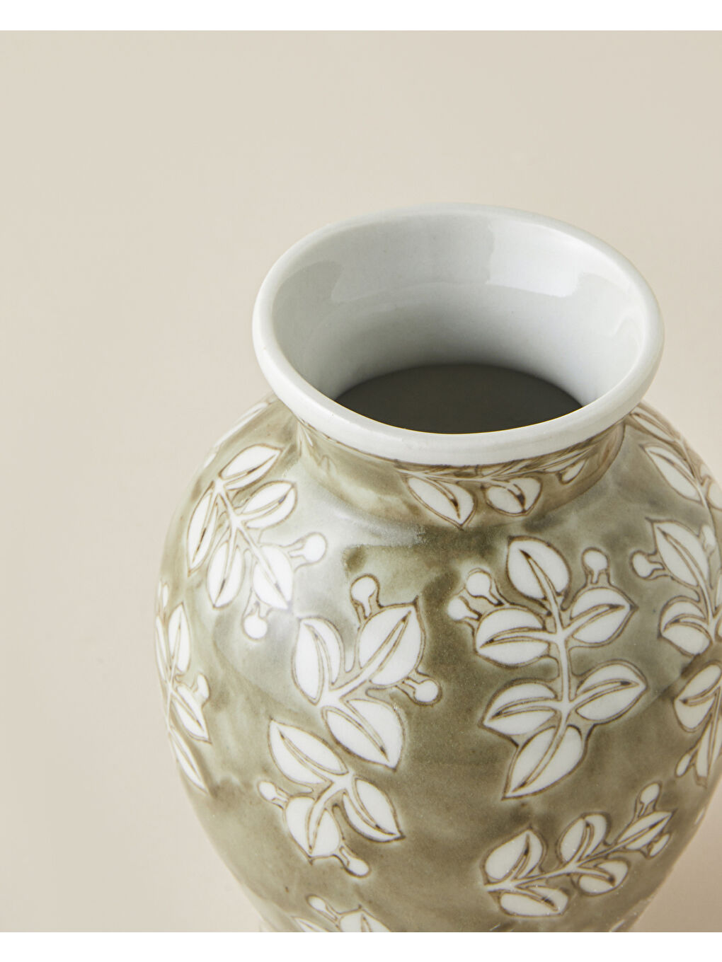 Valera Porselen Vazo 15,5 cm Yeşil-2