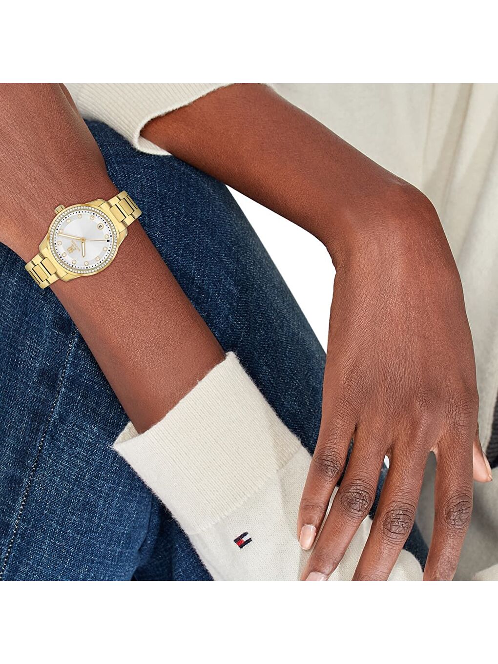 Sarı TH1782758 Kadın Kol Saati-3