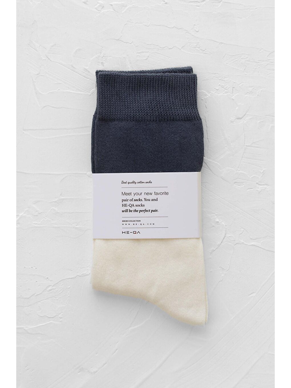 Blok Soket Çorap Mavi