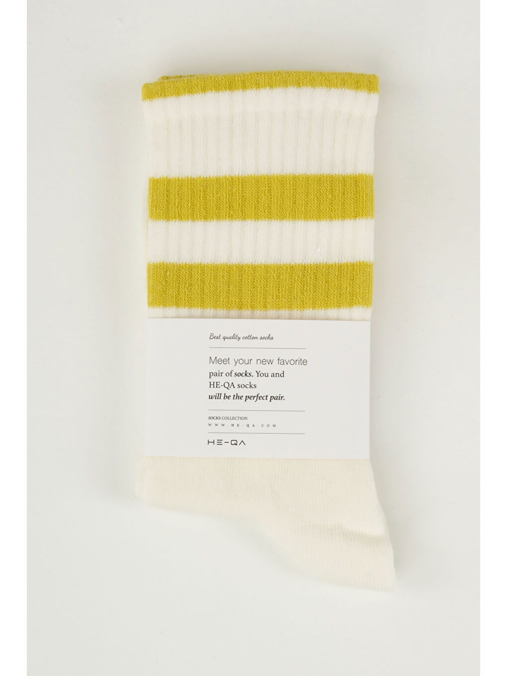 Lastik Örgülü Soket Çorap Asit Yeşili