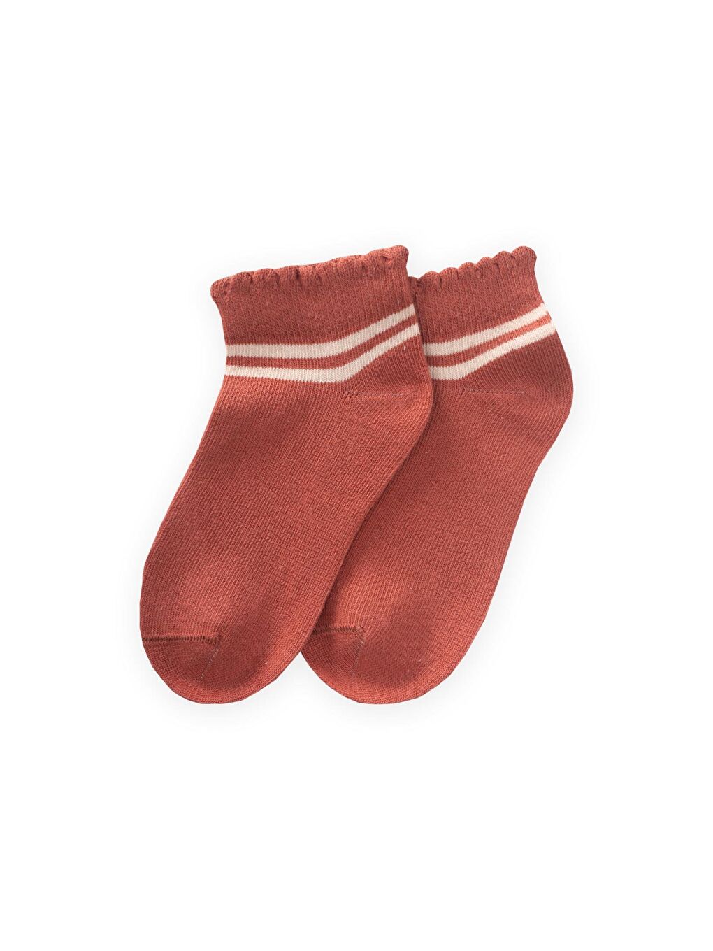 Kahverengi Kız Çocuk Patik Çorap