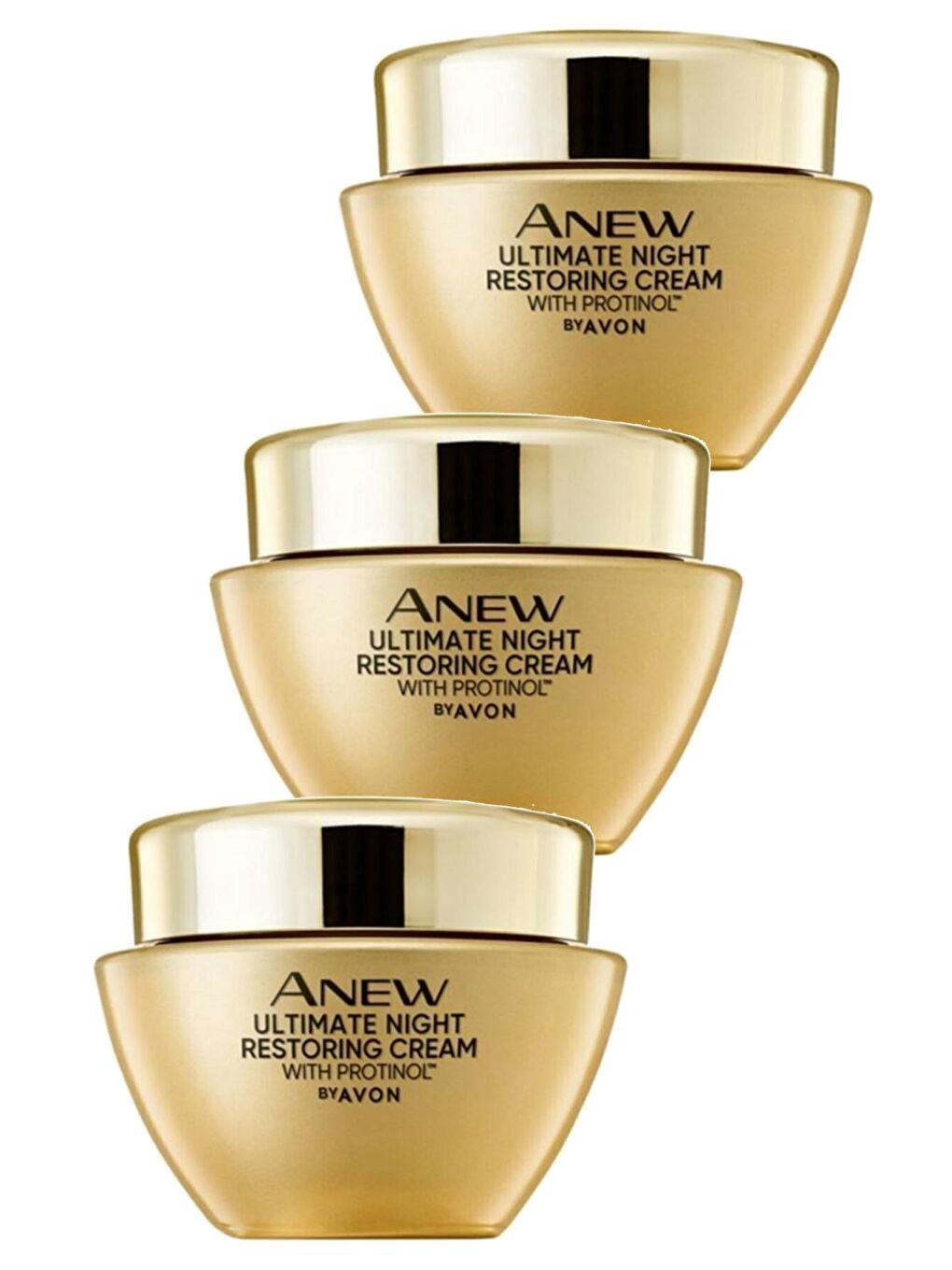 Anew Ultimate Gece Yüz Kremi 50 Ml. Üçlü Set