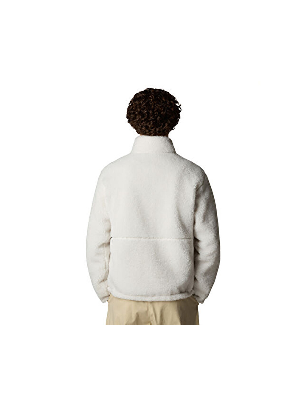 M Extreme Pile 2 Fz Jacket Erkek Polar Ceket Nf0a88y5qlı1 Beyaz-1