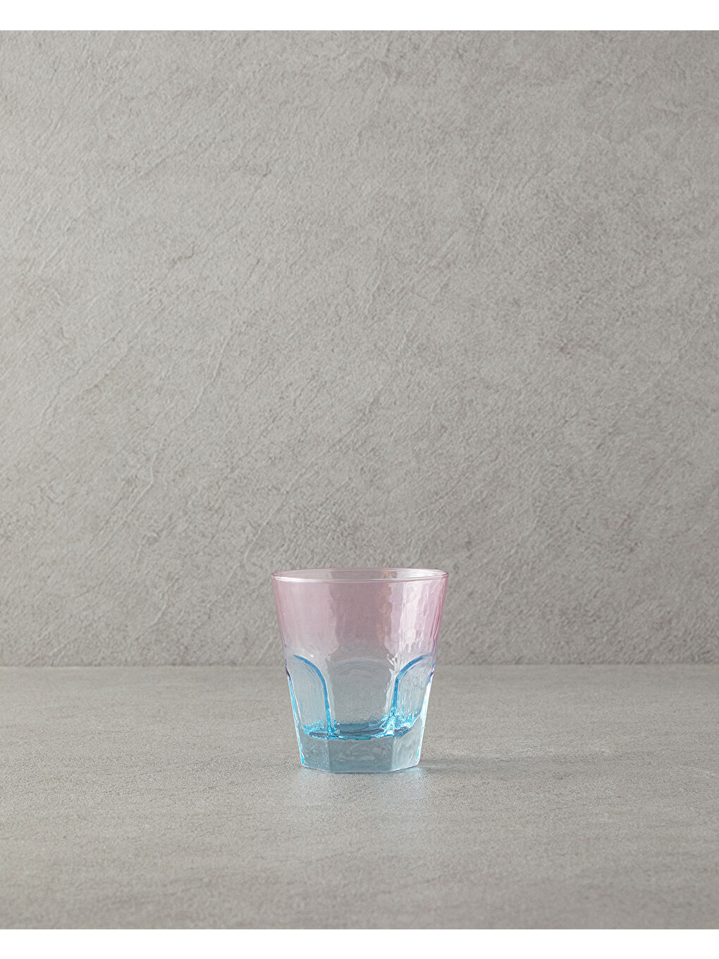 Ramona Cam 3'lü Bardak Pembe - Mavi-1