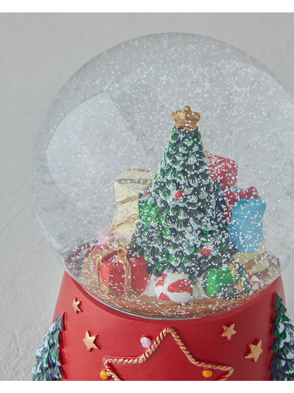 Tessa Müzik Kutusu 11X11X14 cm Kırmızı-1