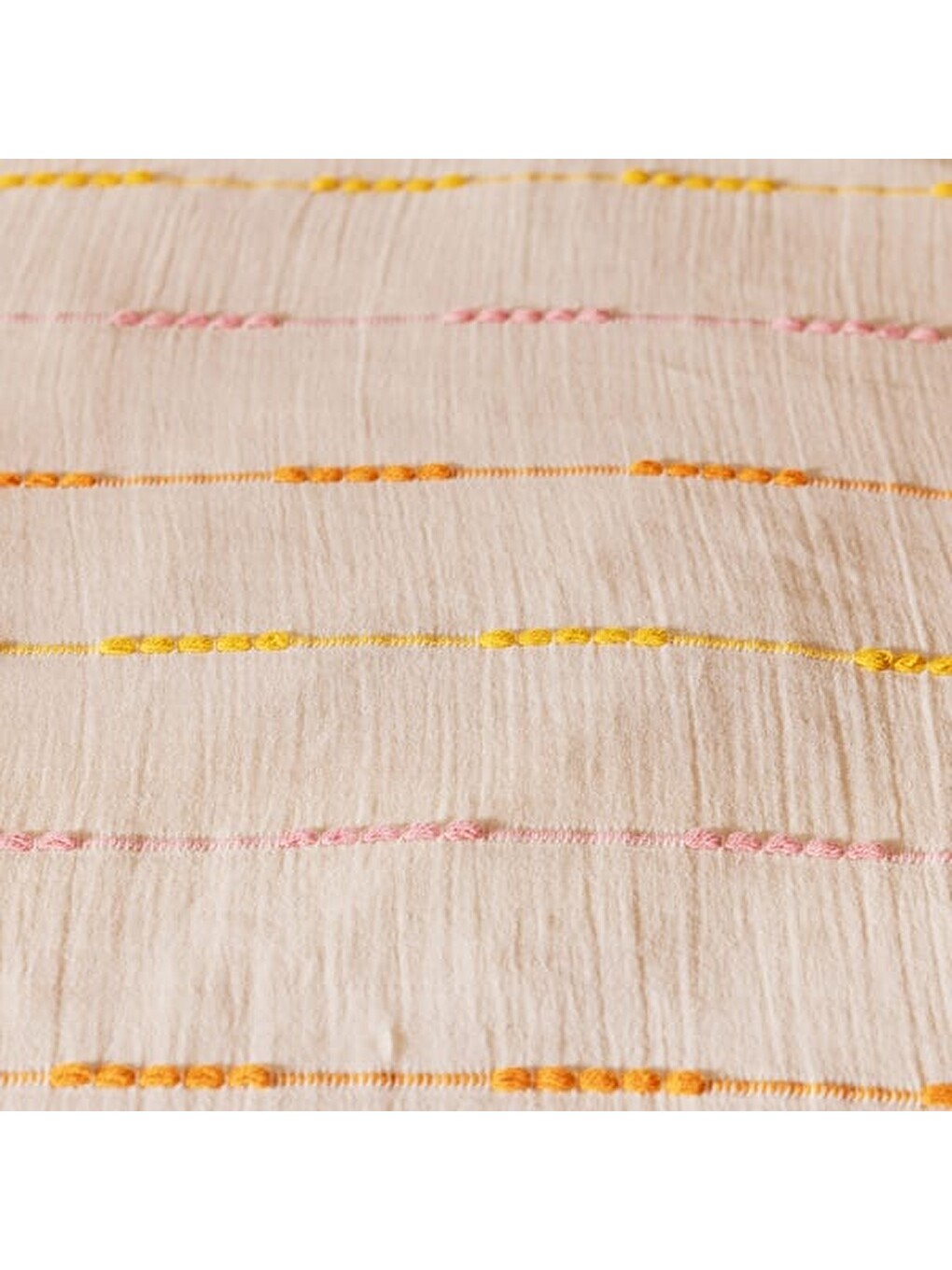 Karışık Soft Punto Çift Kişilik Yatak Örtüsü - Renkli - 220x240 cm-4