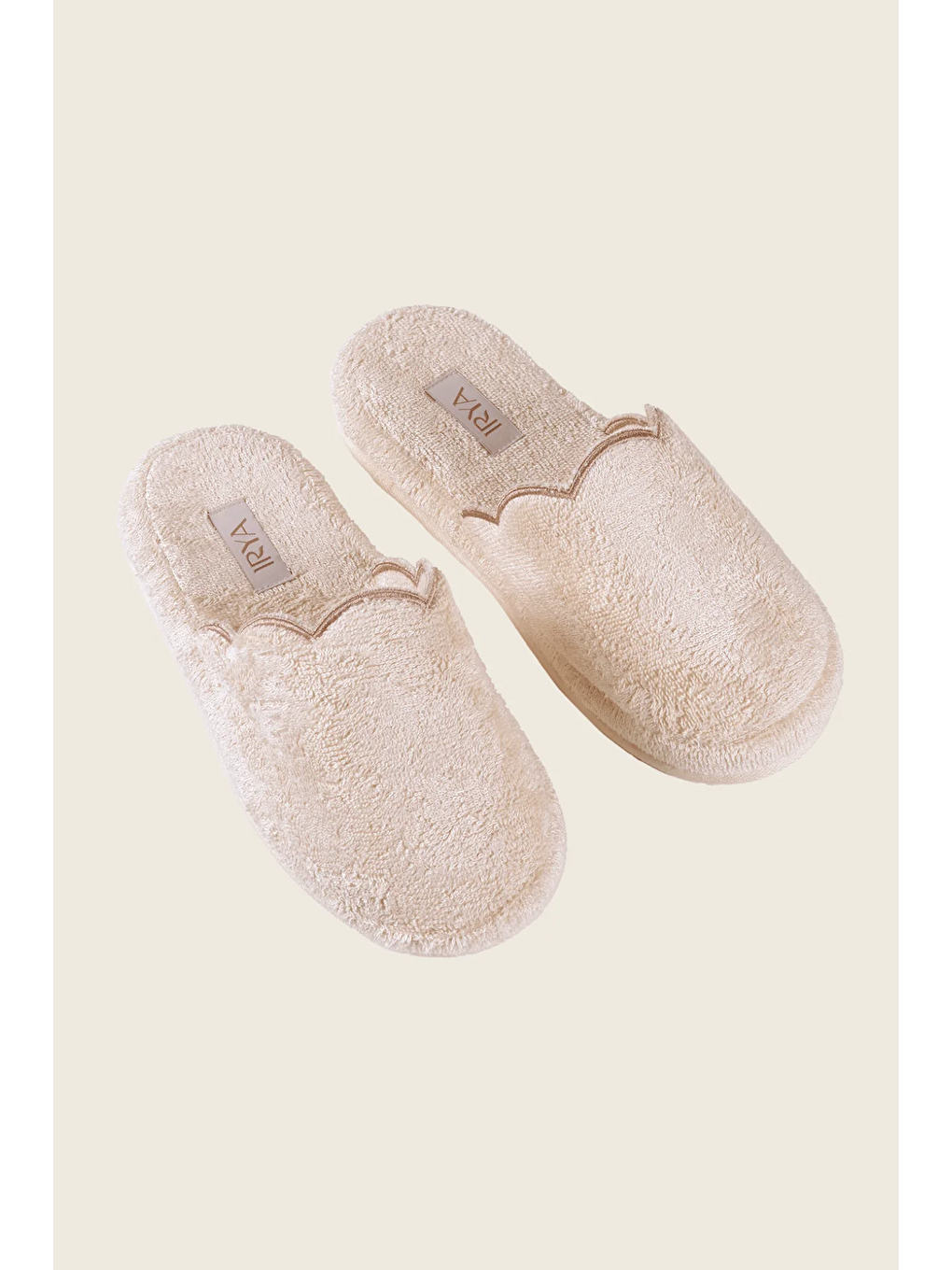 Lindy Bambu Havlu Terlik Ekru