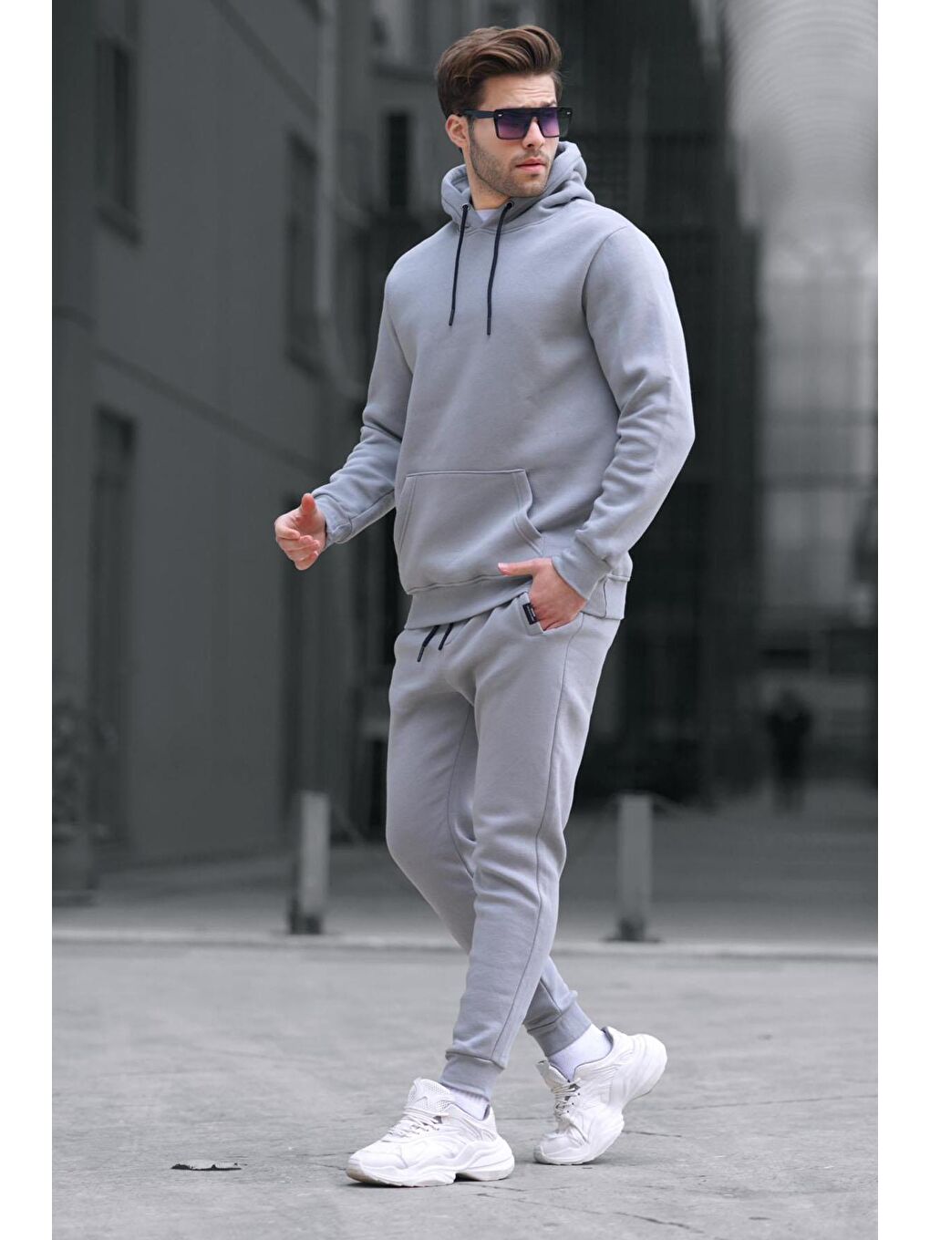 Grimelanj Kapüşonlu Basic Eşofman Takımı 5905