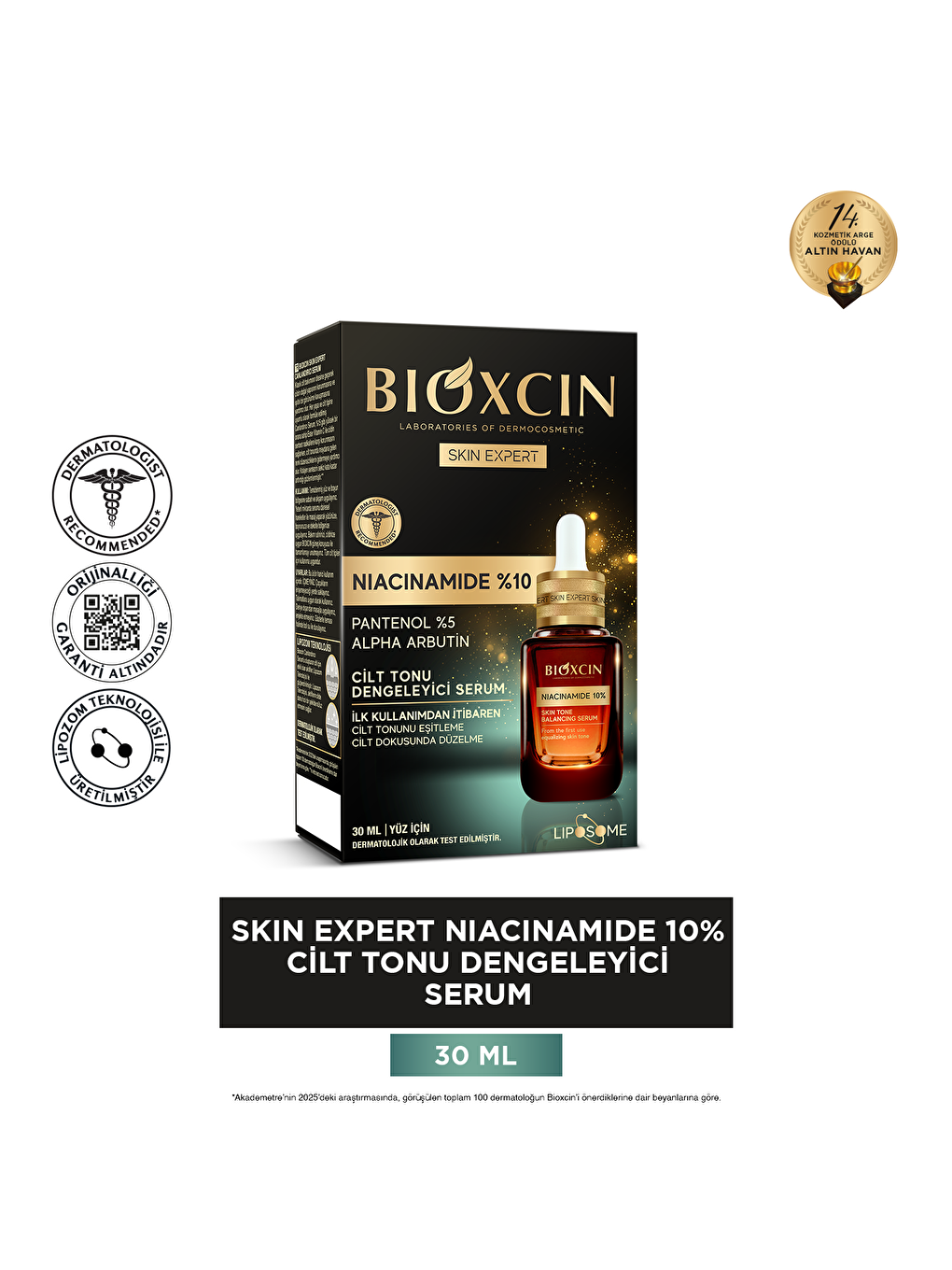 Niacinamide %10 Cilt Tonu Dengeleyici Serum 30 ml-2
