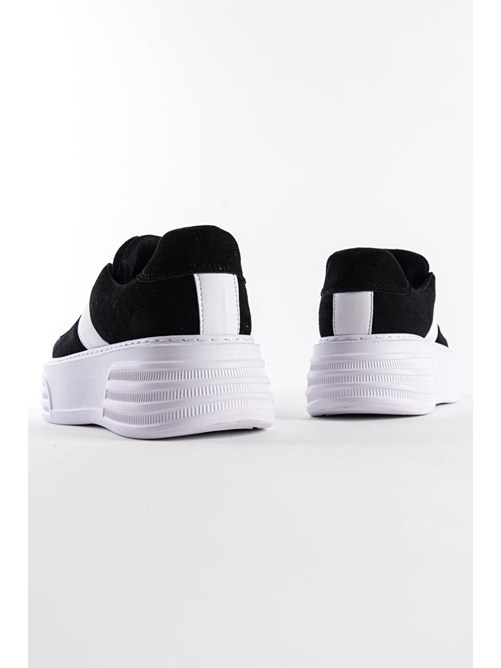 Siyah Bayan Sneaker Spor Ayakkabı-2