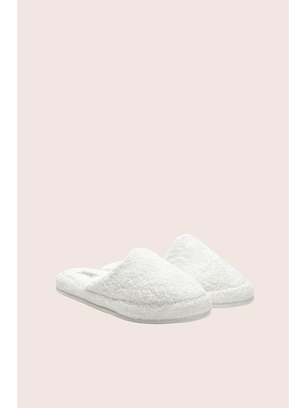 Sedef Bambu Unisex Havlu Terlik Ekru