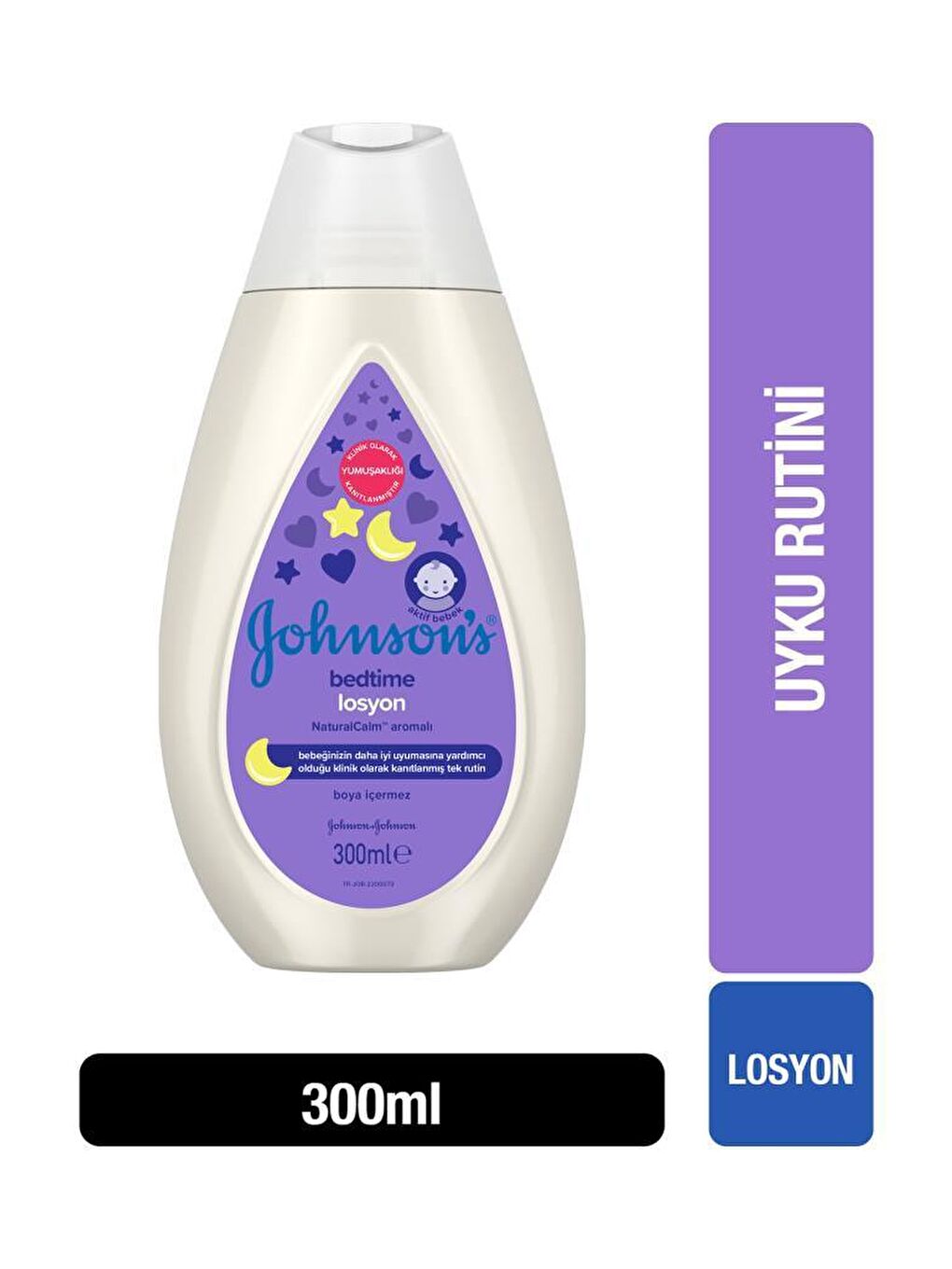 JOHNSON'S Renksiz Baby Losyon, Bedtime Bebek Losyonu 300 ml