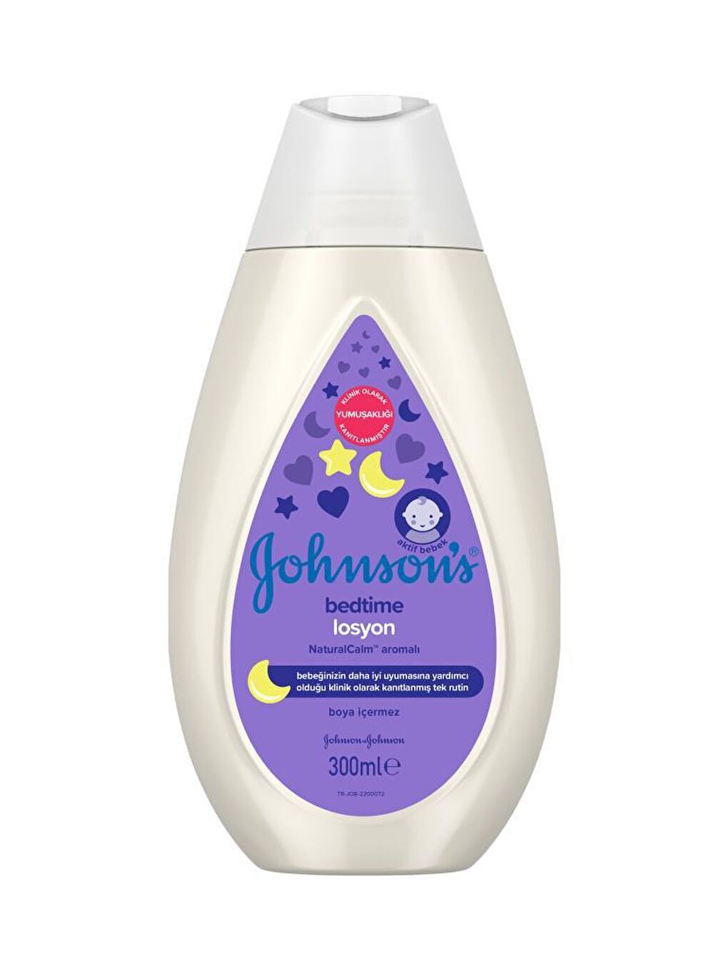 JOHNSON'S Renksiz Baby Losyon, Bedtime Bebek Losyonu 300 ml - 1