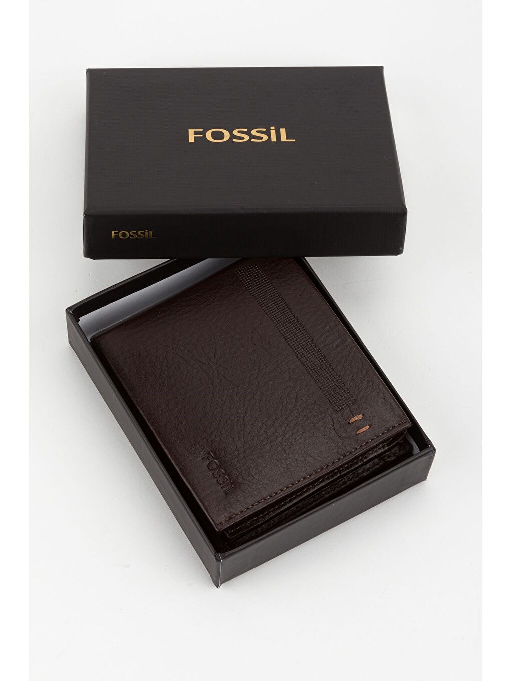 Kahverengi Kutulu Hakiki Deri Taba Yatay Erkek El Portföyü Cüzdan-4