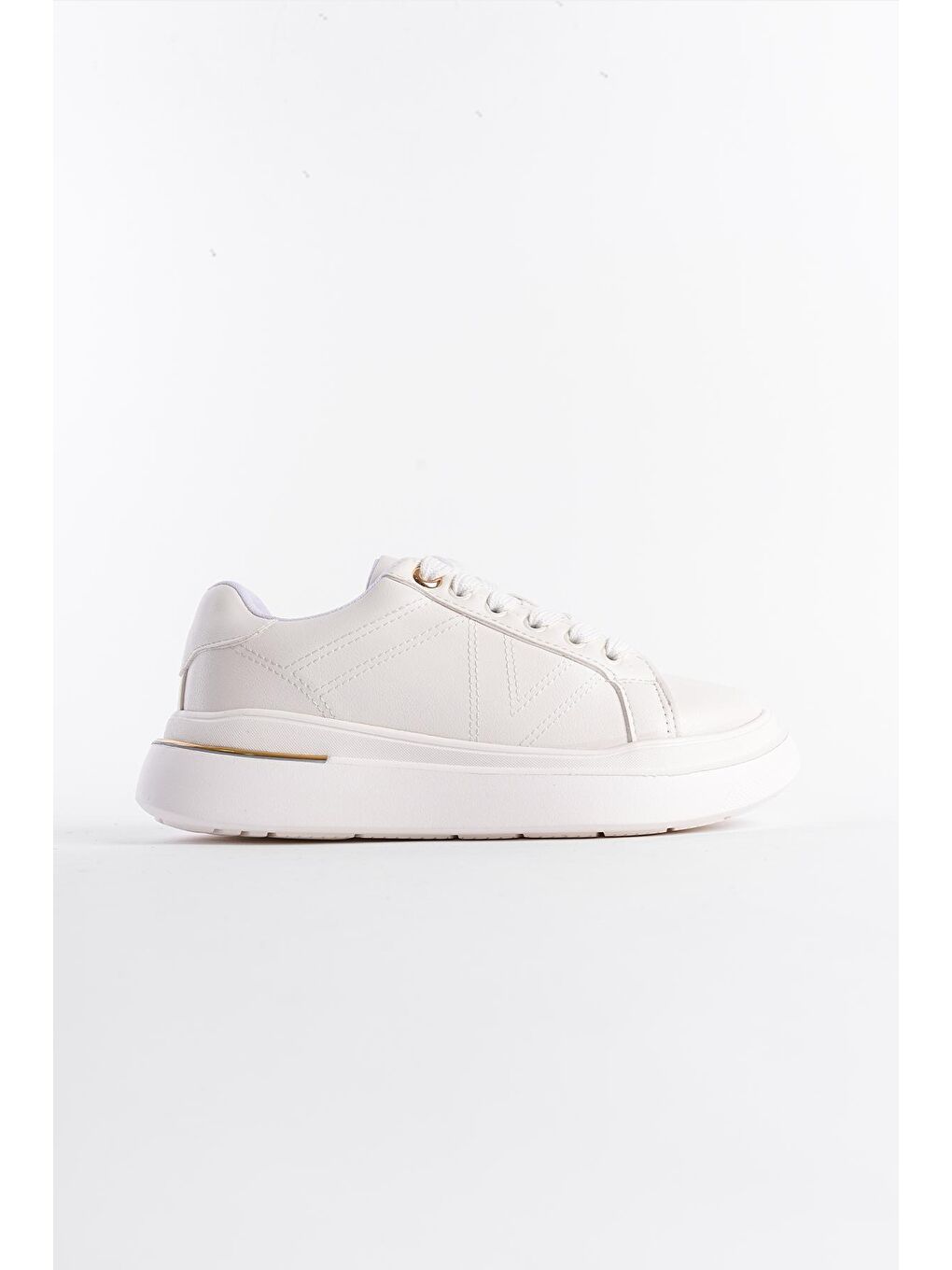 Beyaz Kadın Sneaker Spor Ayakkabı