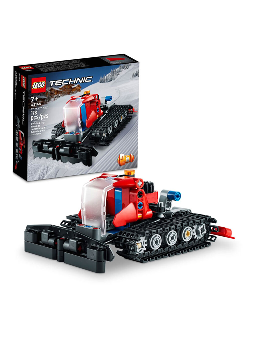 Lego Renksiz Technic Kar Ezme Aracı 42148