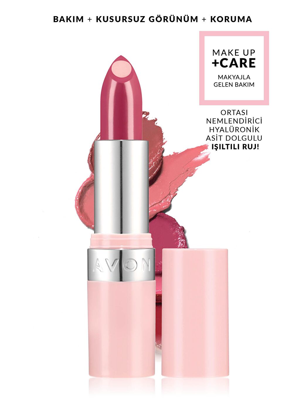 AVON Hydramatic Işıltılı Ruj Rose Berry - 1