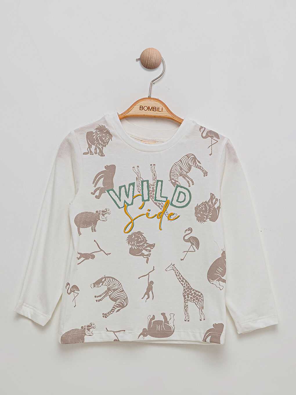 Kahverengi Erkek Çocuk 3'lü Takım 1-3 Yaş Kahve-2