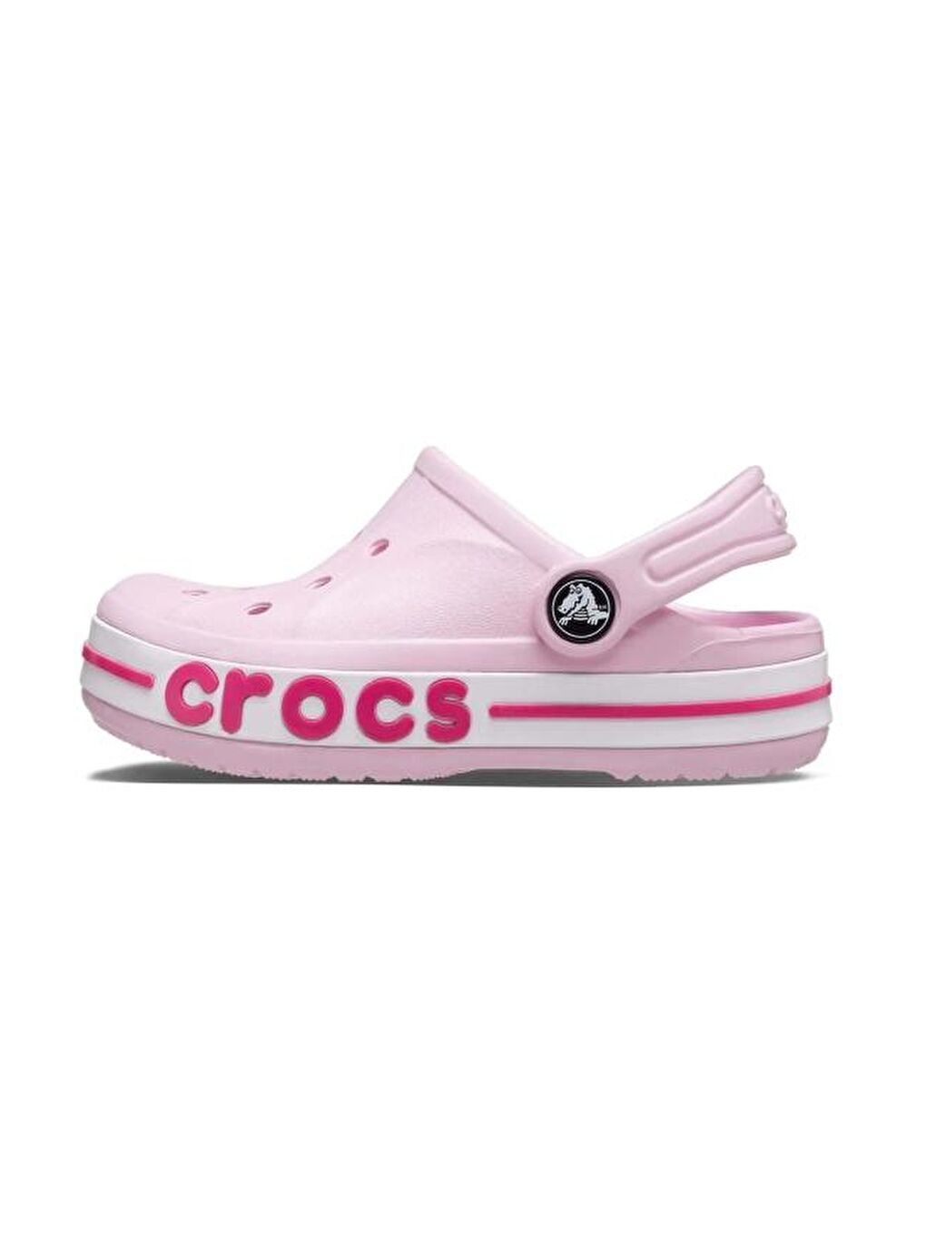 Crocs Pembe Bayaband Clog Çocuk Spor Terlik 207019-6TG - 2