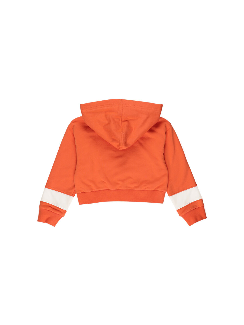 Panço Turuncu Kız Çocuk  Fermuarlı Sweatshirt - 3