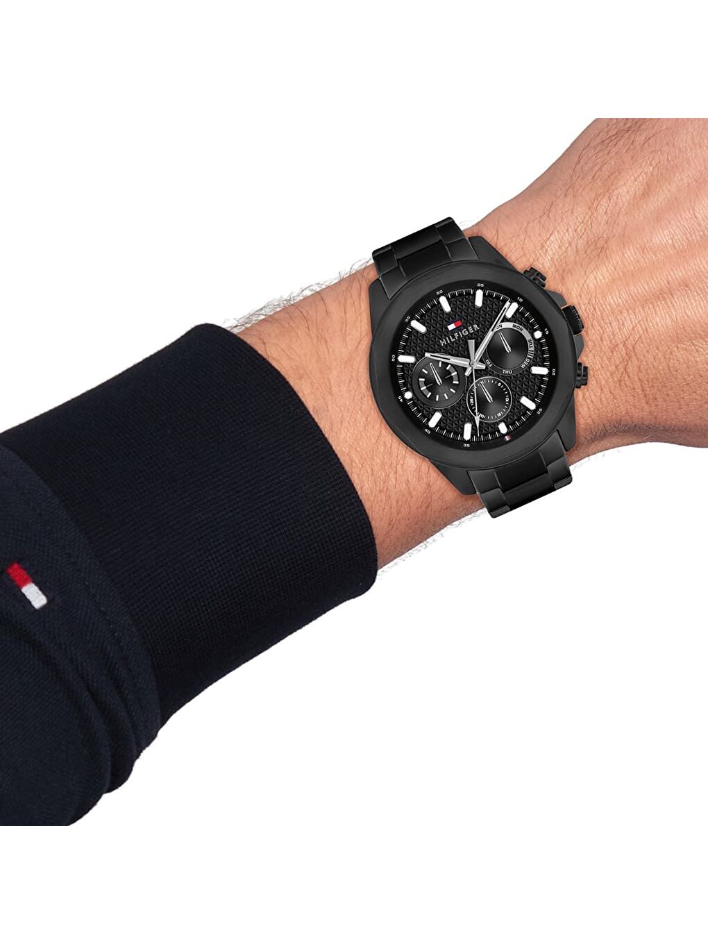 Siyah TH1710653 Erkek Kol Saati-3
