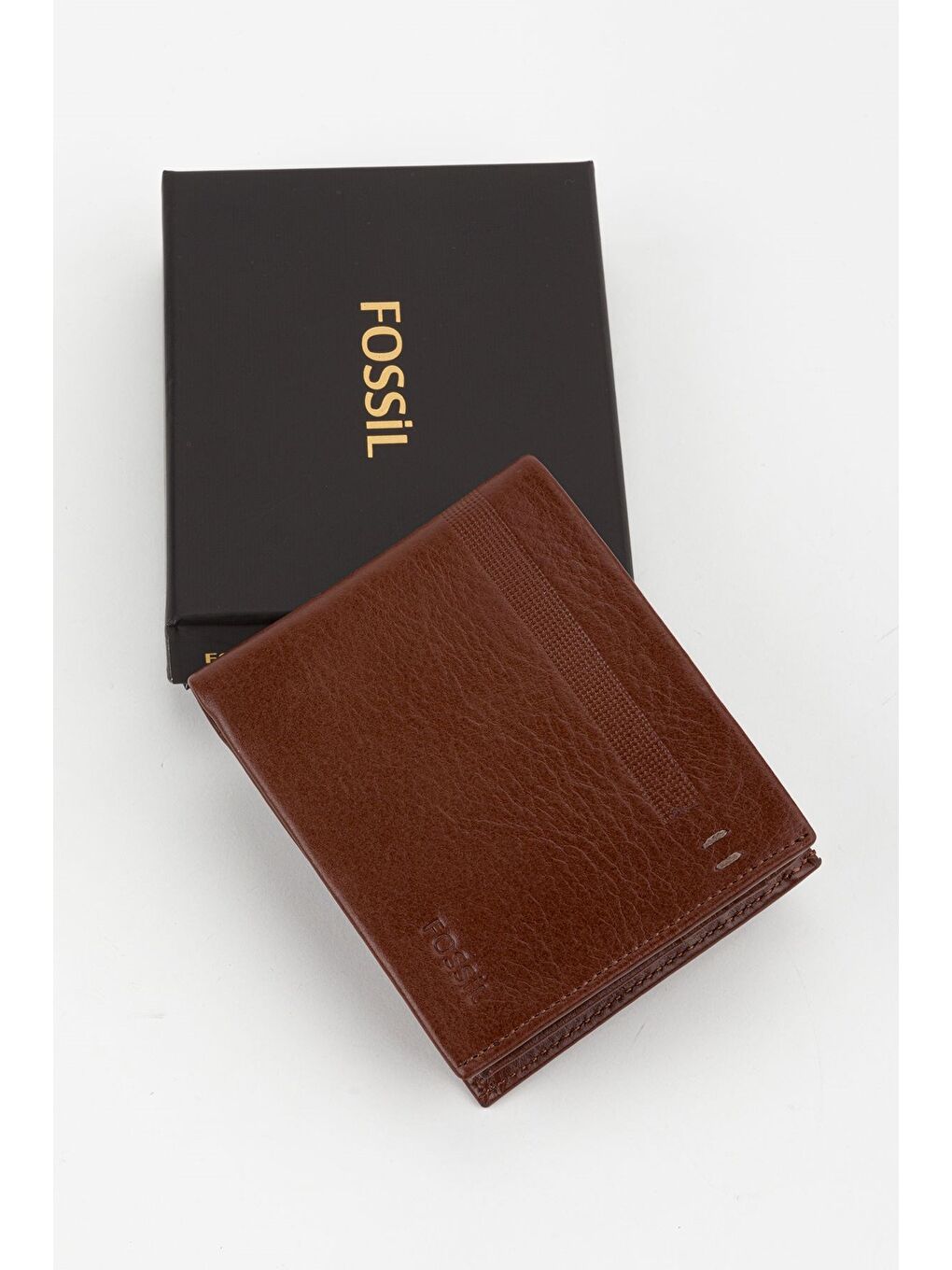 Kahverengi Kutulu Hakiki Deri Taba Yatay Erkek El Portföyü Cüzdan-4