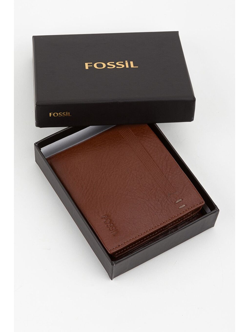 Kahverengi Kutulu Hakiki Deri Taba Yatay Erkek El Portföyü Cüzdan-5