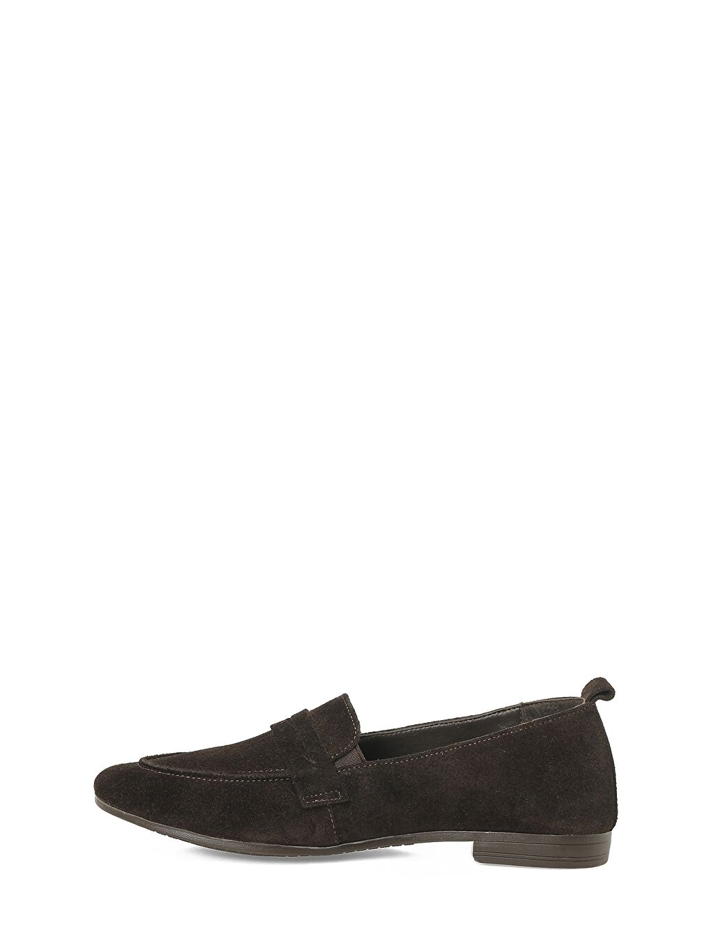 327008S.Z 6FX Kahverengi Kadın Loafer-2