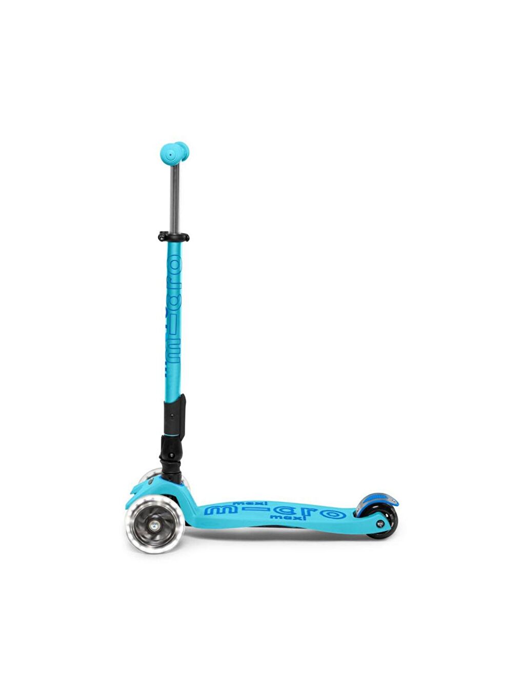 Micro Mavi Maxi Scooter Deluxe Foldable LED Bright Blue - 1