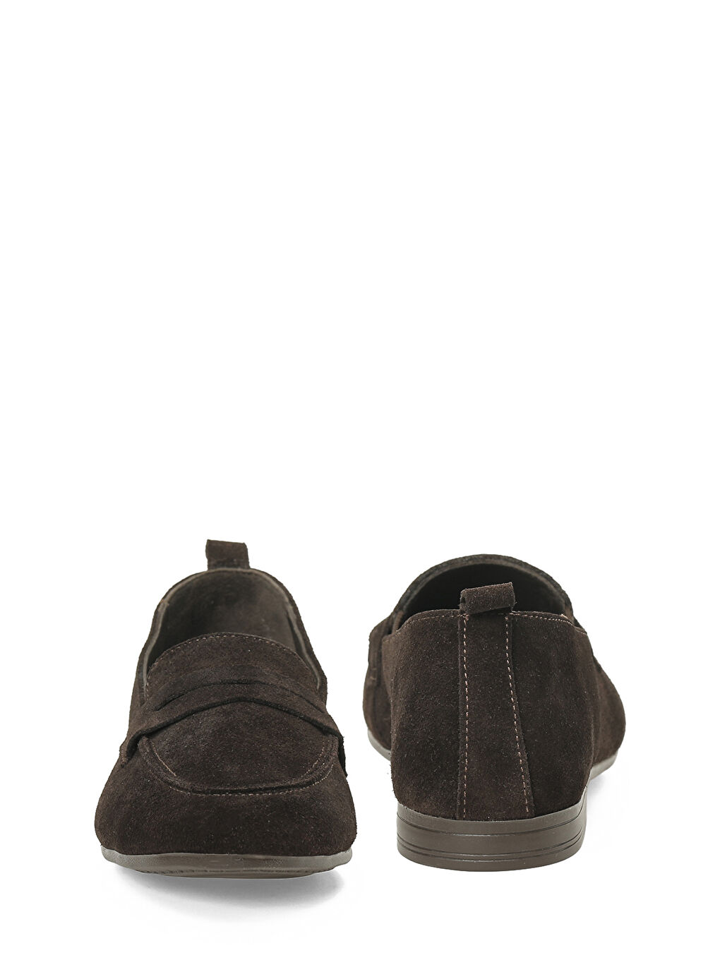 327008S.Z 6FX Kahverengi Kadın Loafer-4