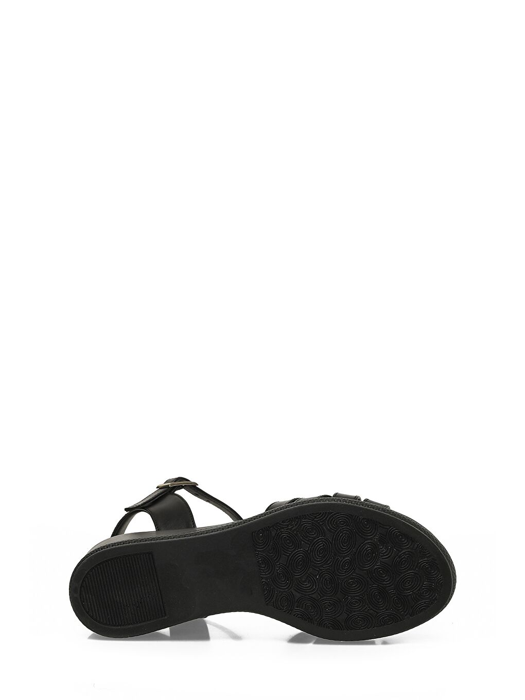 25S-281 6FX Siyah Kadın Dolgu Topuk Sandalet-5