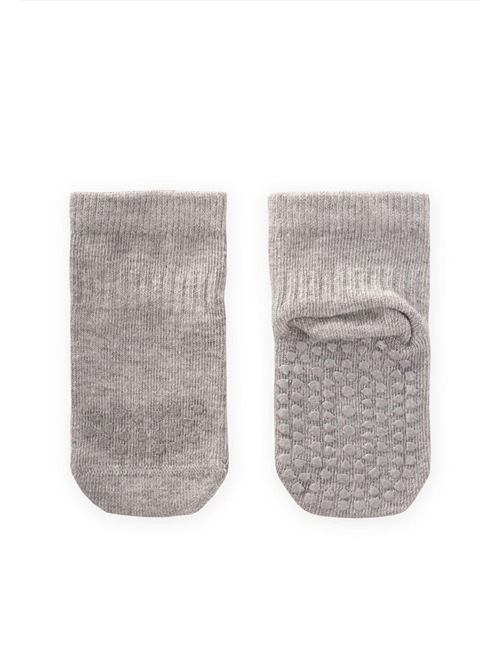 Gri Erkek Çocuk Patik Çorap